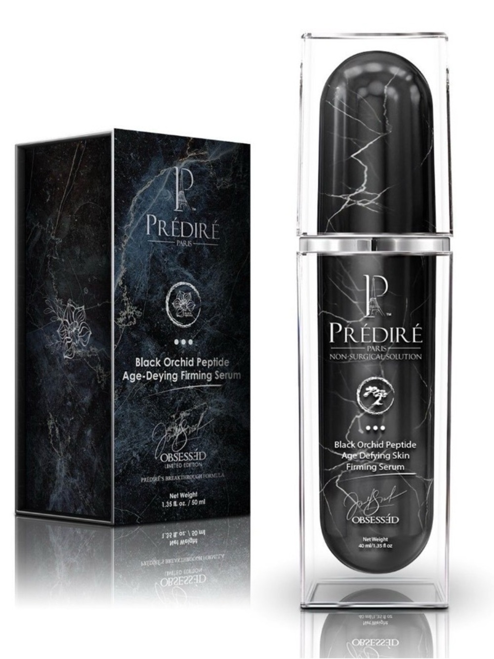 PREDIRE Black Orchid Peptide Age Defying Skin Firming Serum ~ Retail $940